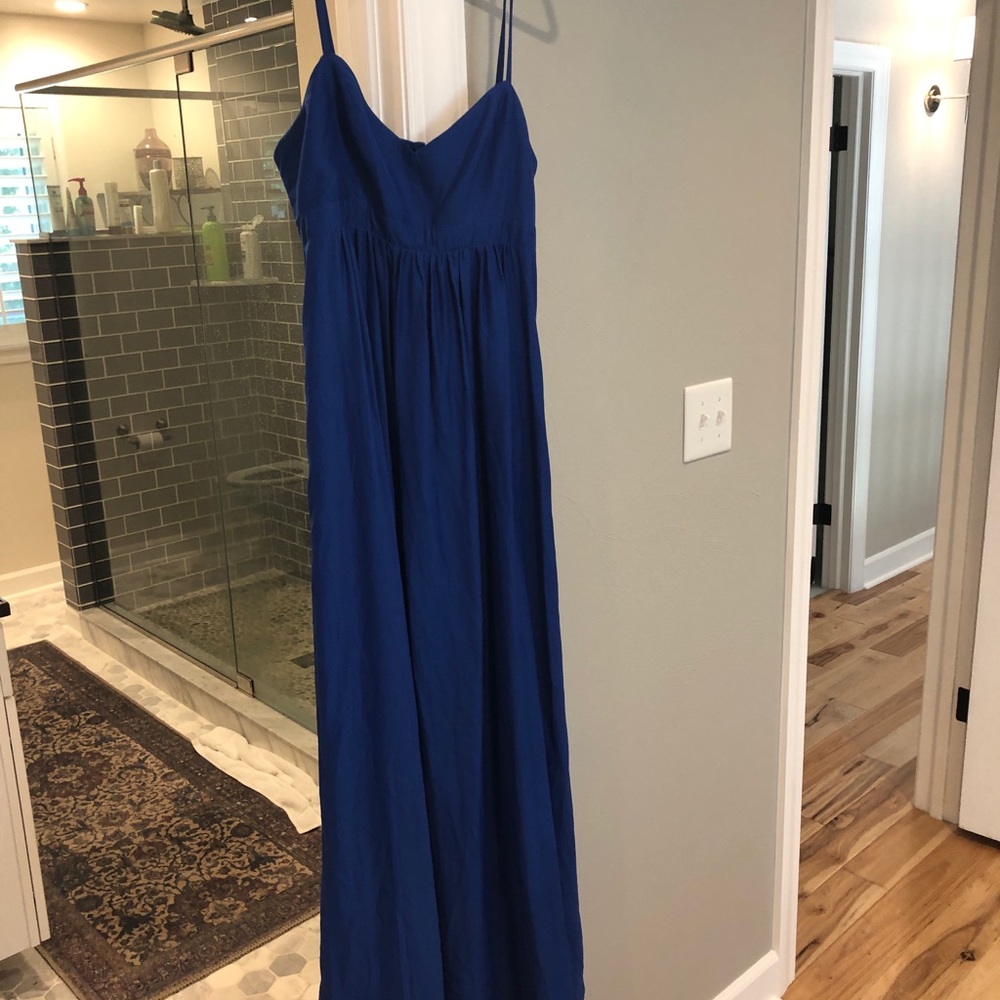Long maxi blue dress from Nordstrom